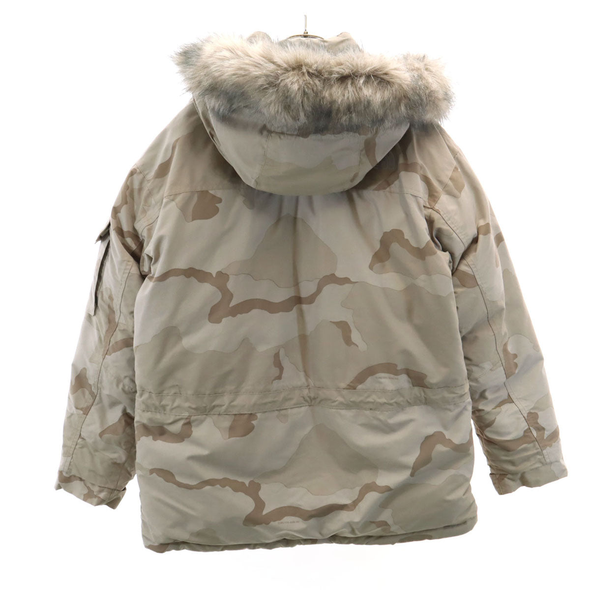 THE NORTH FACE ノースフェイス カモフラ柄 マクマード ダウンパーカー S グレージュ ND00492 アウトドア フィルパワー550 メンズ