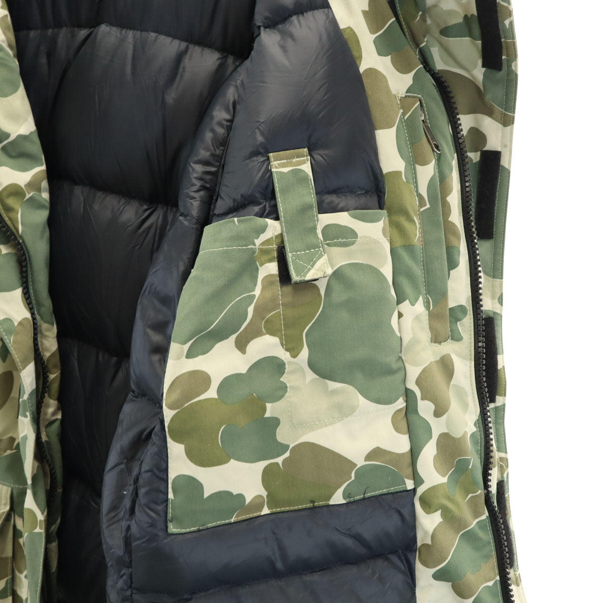 THE NORTH FACE ノースフェイス カモフラ柄 マクマード ダウンパーカー M ベージュ ND91310 アウトドア メンズ