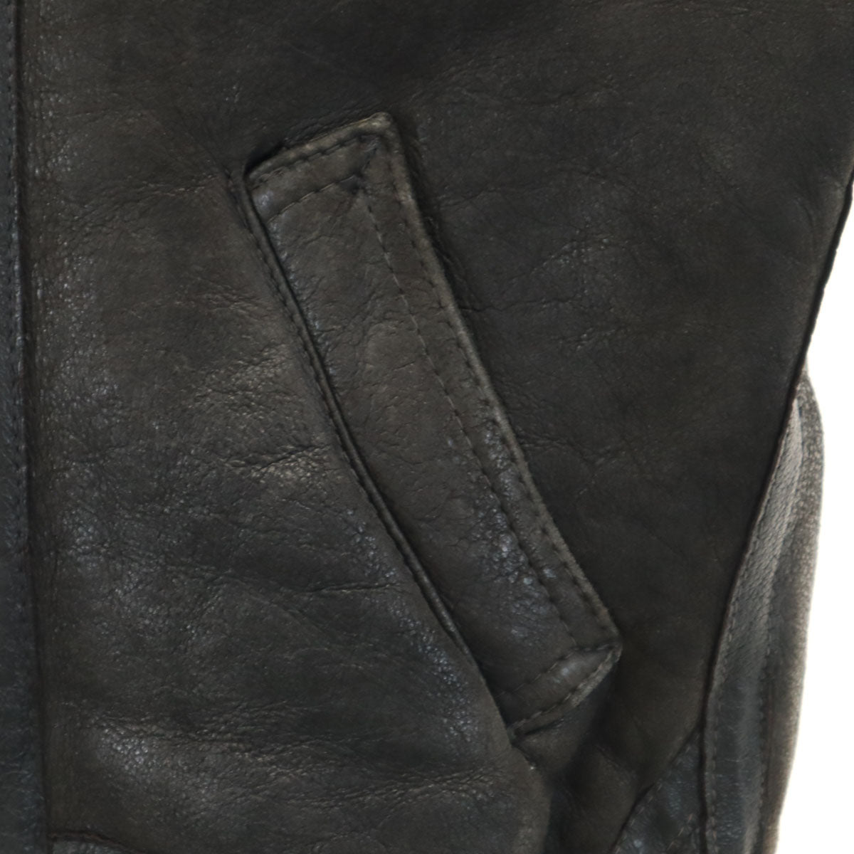 schott ショット USA製 羊革 シープスキン レザー B-3 ムートンジャケット 36 ブラウン ボマー フライト メンズ