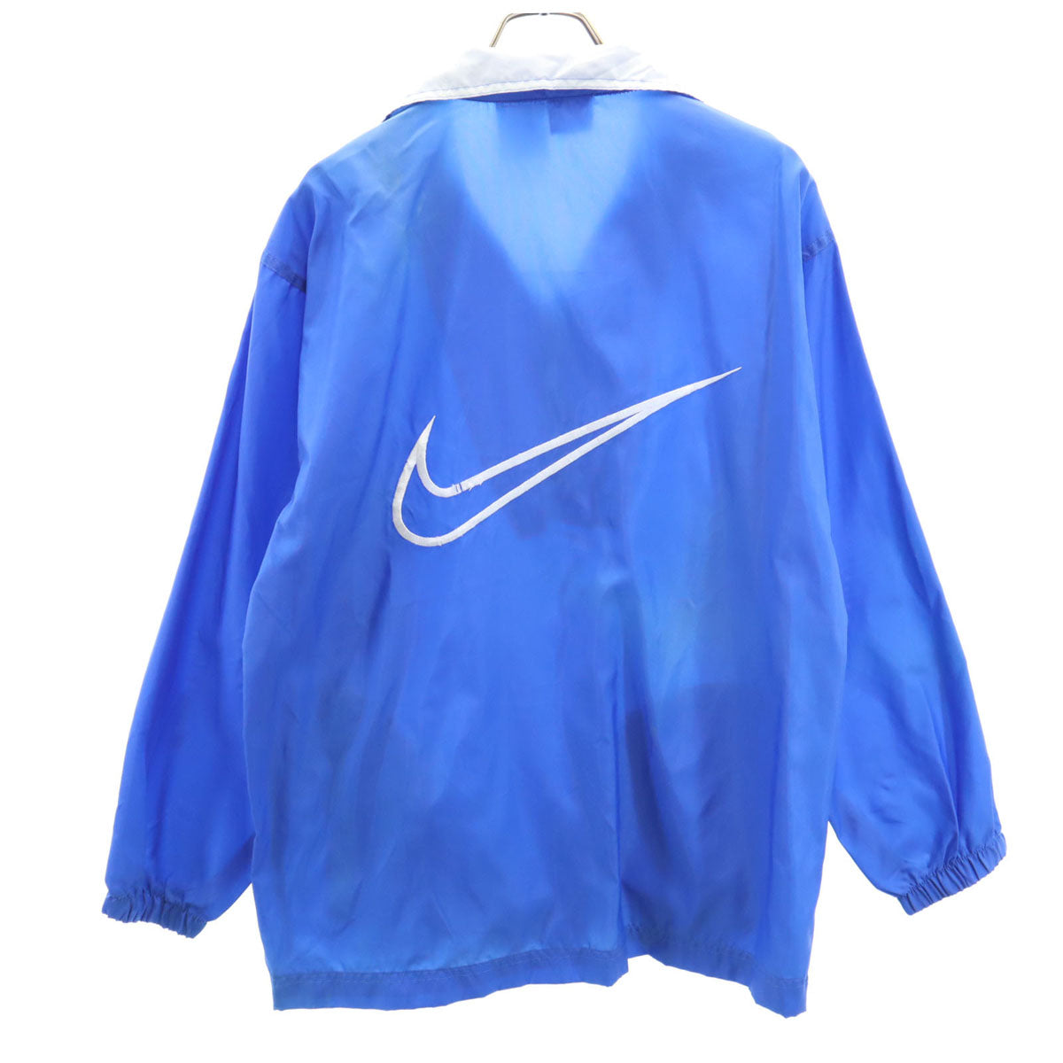 NIKE ナイキ 90s 00s 白タグ オールド ハーフジップ ウインドブレーカー M ブルー プルオーバー メンズ