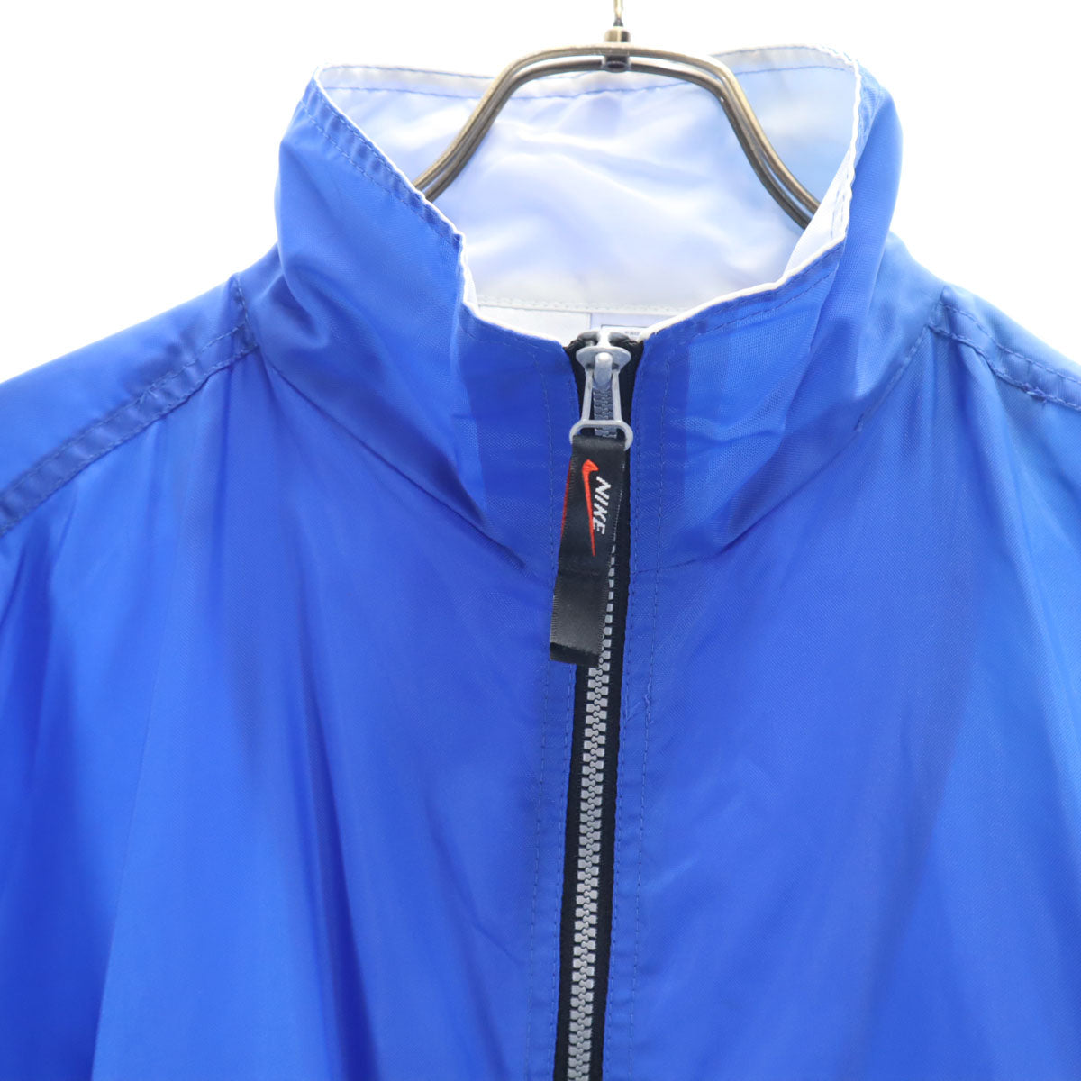NIKE ナイキ 90s 00s 白タグ オールド ハーフジップ ウインドブレーカー M ブルー プルオーバー メンズ