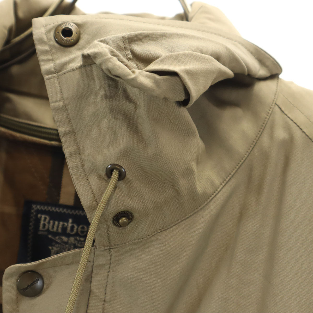 Burberrys バーバリーズ 90s オールド フィールドジャケット M カーキベージュ 中綿ライナー付き メンズ