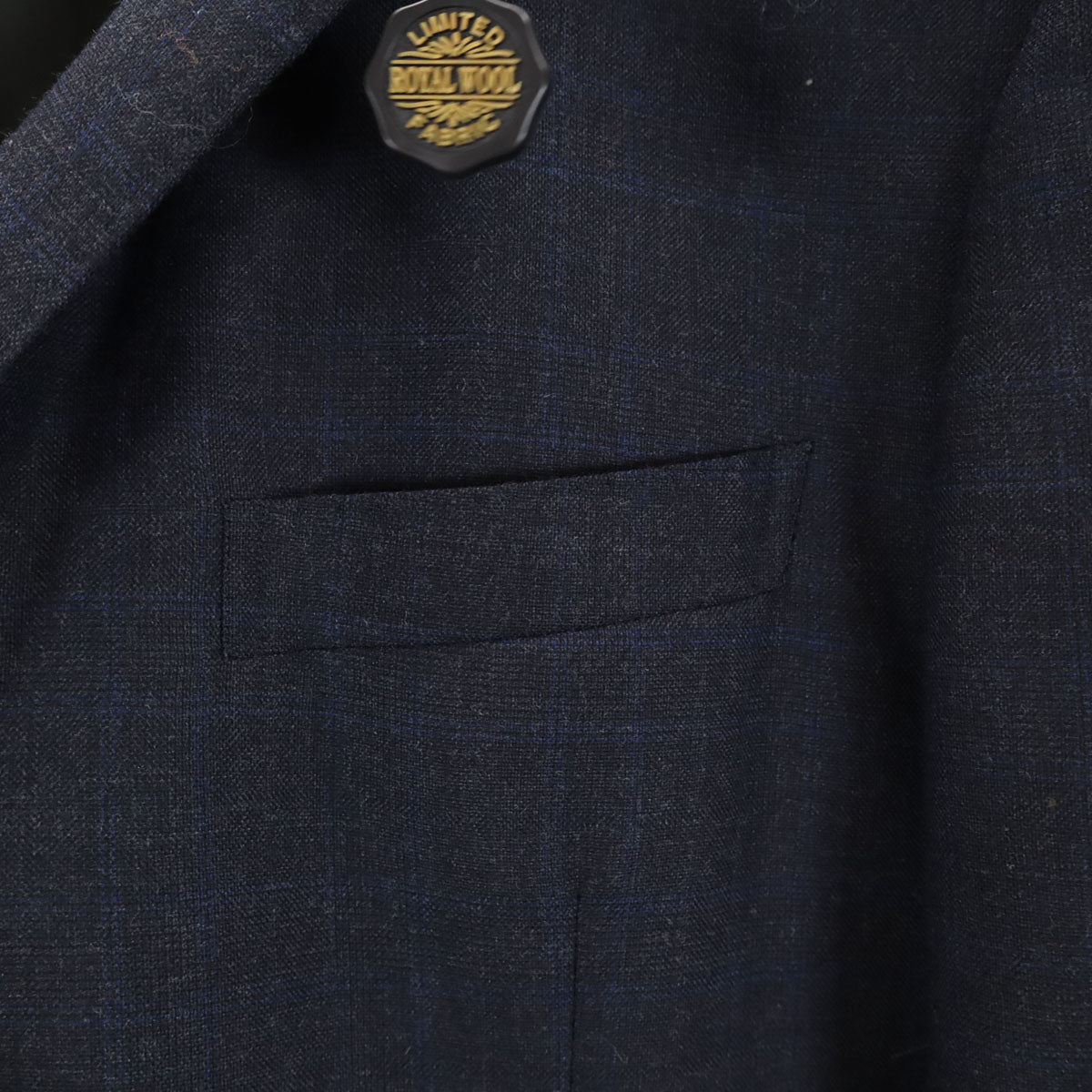 未使用 BELLUMORE ベルモーレ 日本製 テーラードジャケット AB5 ネイビー メンズ