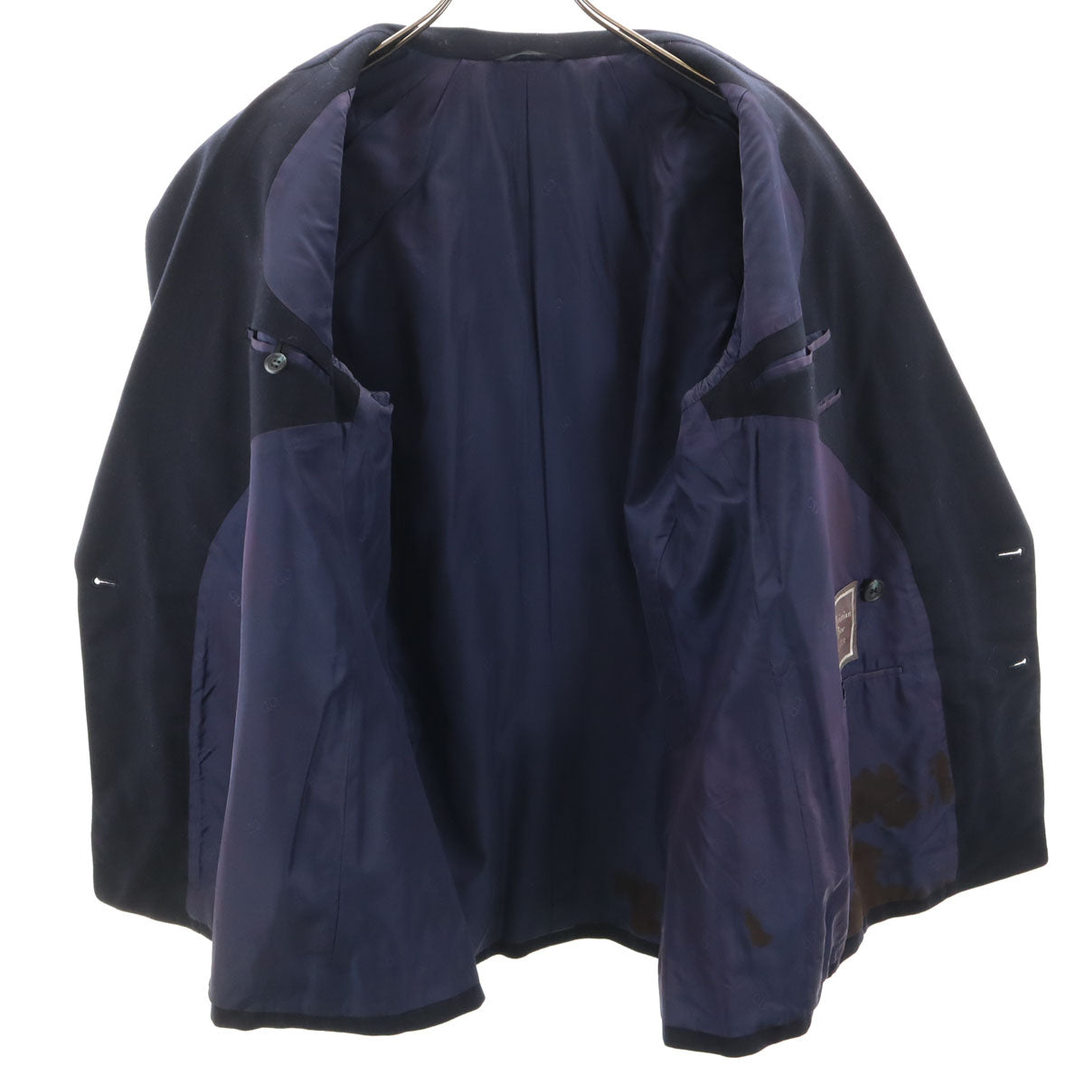 Christian Dior MONSIEUR クリスチャンディオール ムッシュ 90s オールド テーラードジャケット 100-94-170 ネイビー メンズ