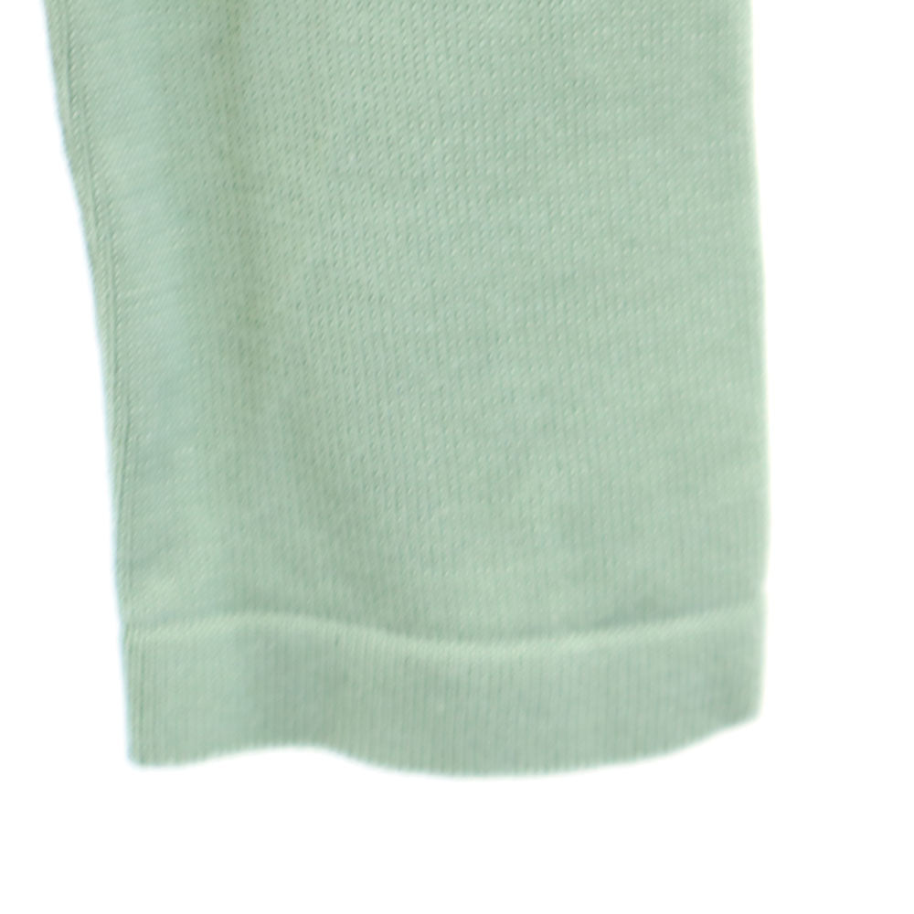 Rene ルネ 日本製 長袖 ジップアップ ニットカーディガン 34 ライトグリーン レディース