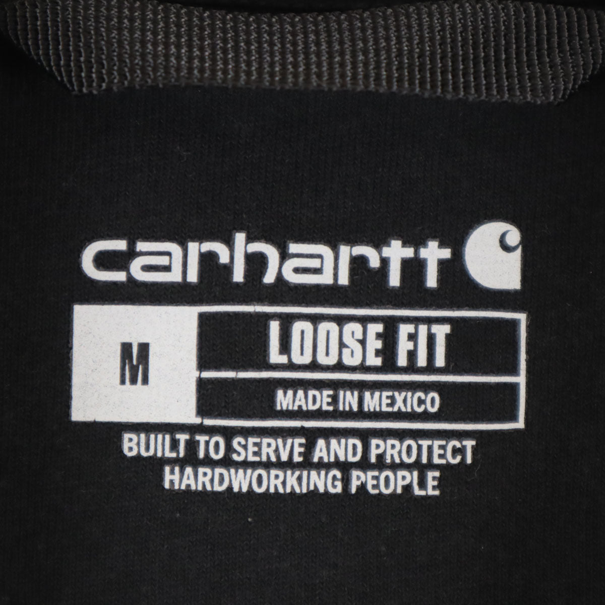 Carhartt カーハート 長袖 スウェットパーカー M ブラック メンズ