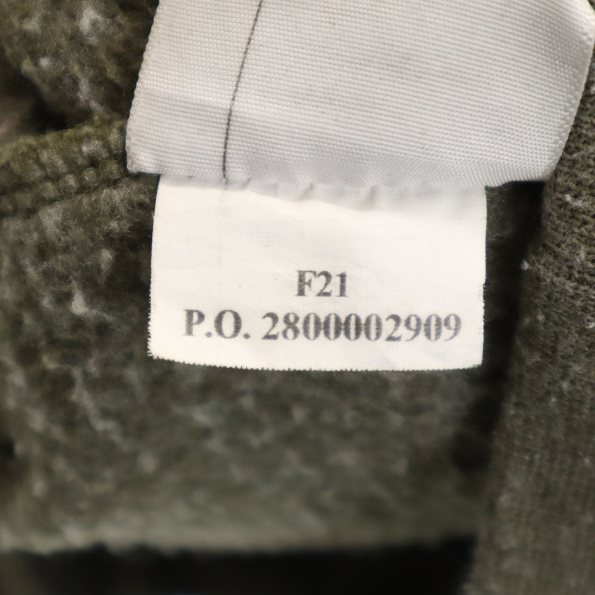 Carhartt カーハート 長袖 スウェットパーカー XL カーキ 裏起毛 プルオーバー メンズ