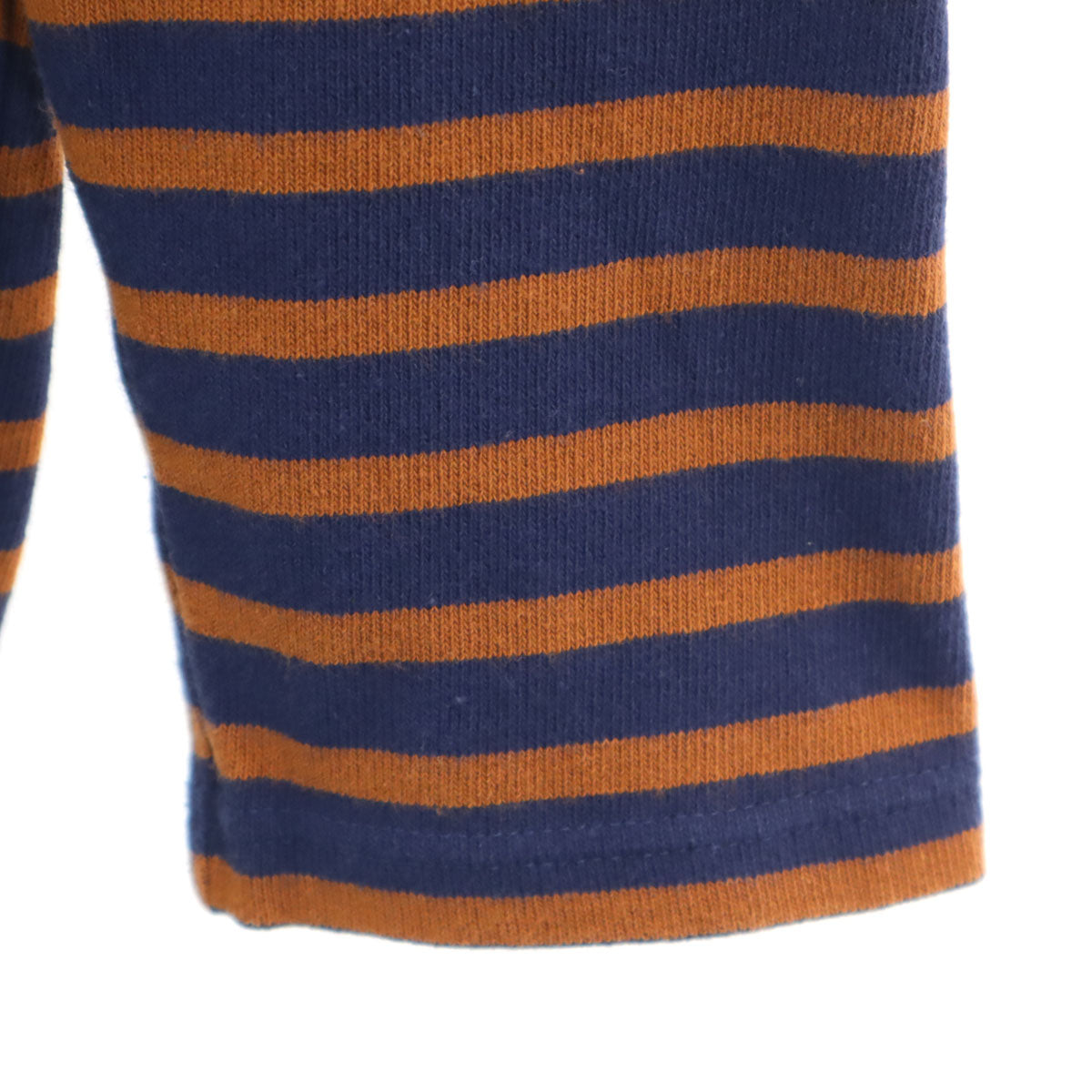 ORCIVAL オーシバル フランス製 ボーダー柄 長袖 バスクシャツ 3 ブラウン メンズ