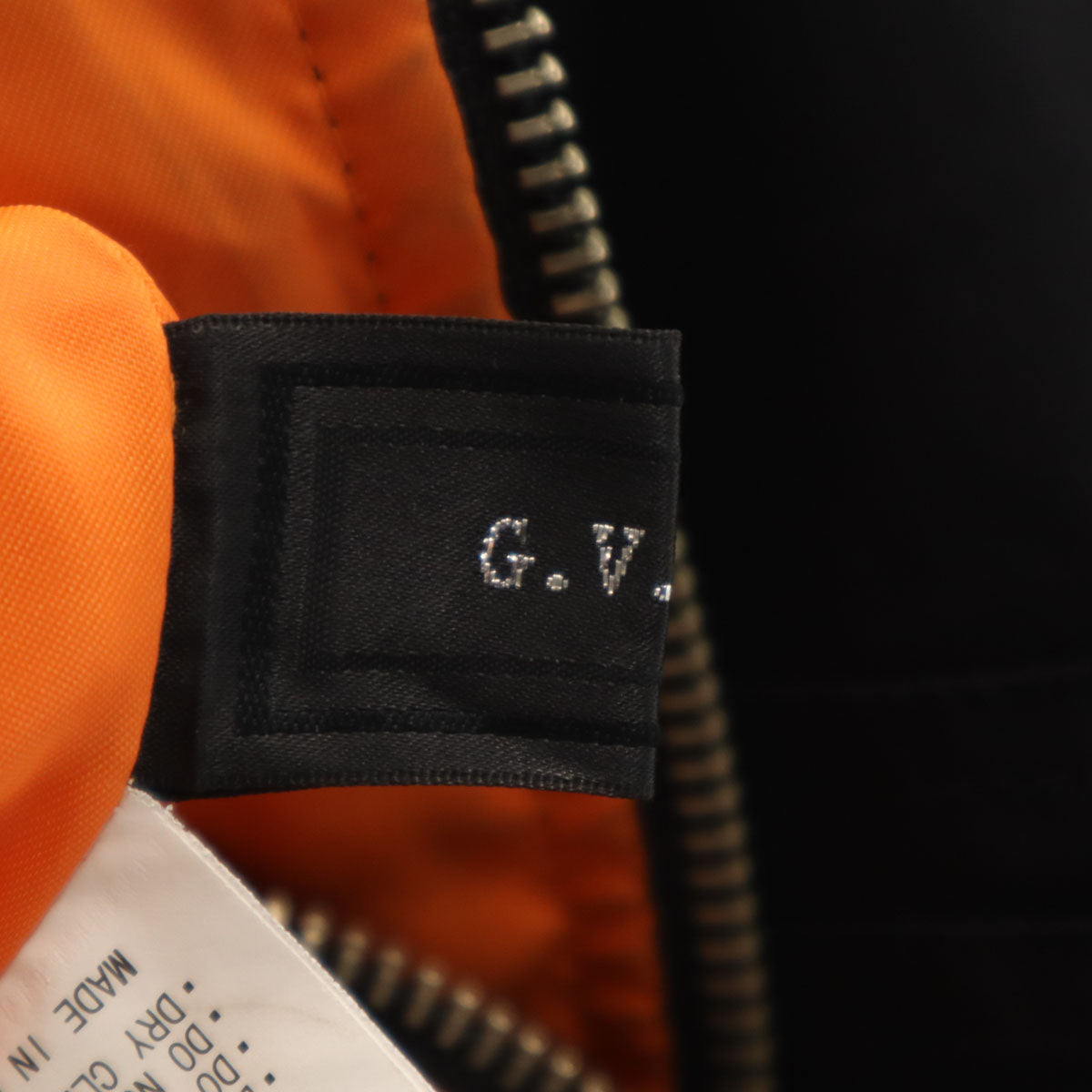 G.V.G.V. ジーヴィージーヴィー レースアップ ブルゾン 36 ブラック メンズ