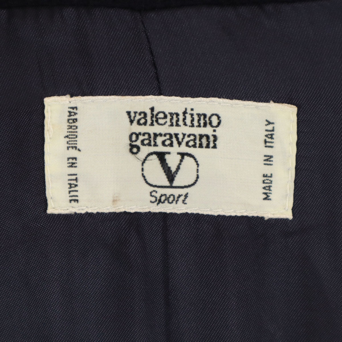 Valentino Garavani ヴァレンティノガラヴァーニ イタリア製 コート 50 ネイビー メンズ