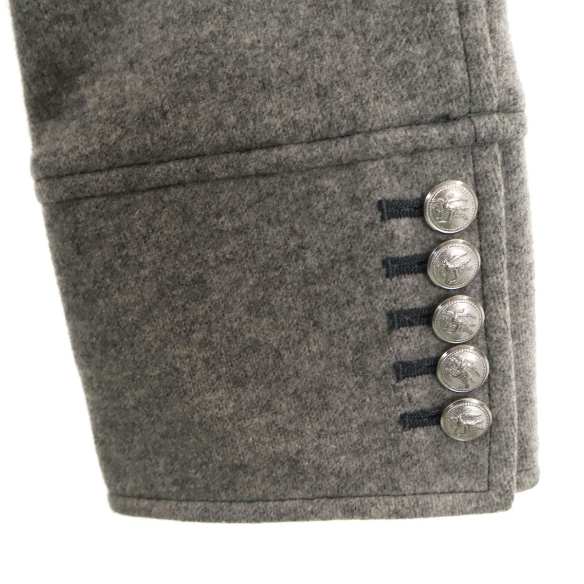 BURBERRY BLACK LABEL バーバリーブラックレーベル ウールジャケット L グレー 三陽商会 メンズ