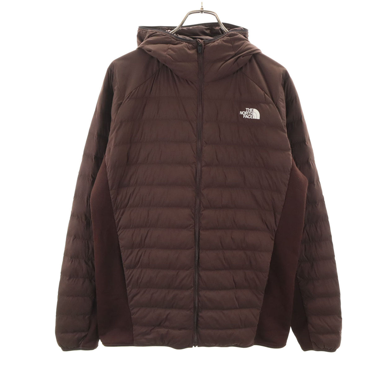 THE NORTH FACE ザノースフェイス ランニング レッドランフーディ 中綿ジャケット XL ブラウン メンズ