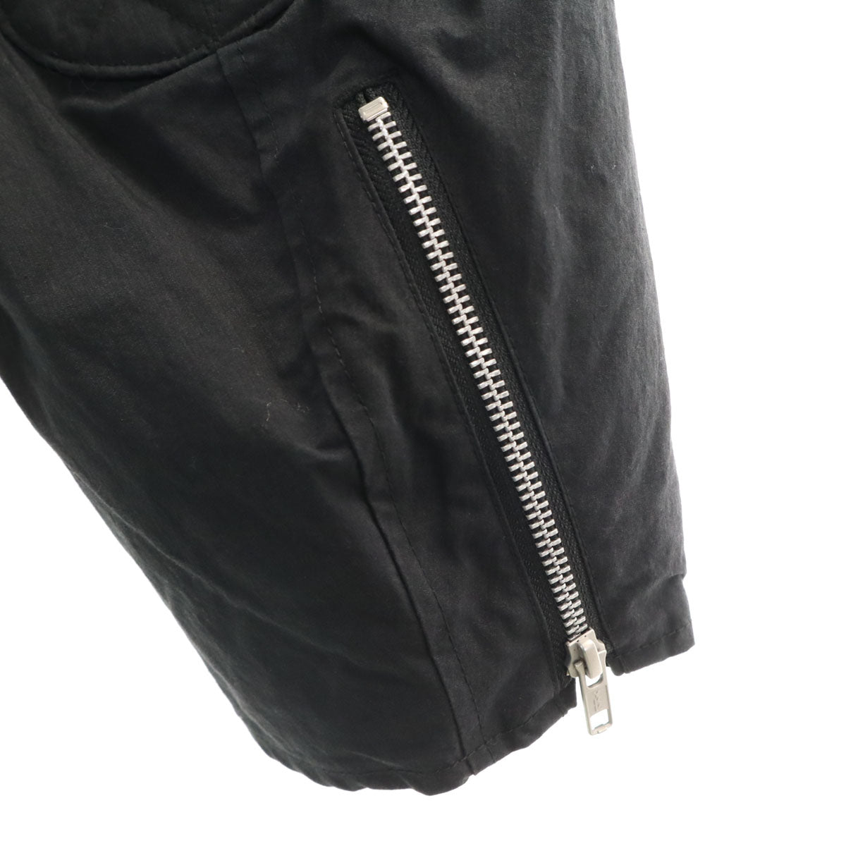 美品 NEIGHBORHOOD ネイバーフッド スタンドカラー ライダースジャケット M ブラック 中綿 メンズ