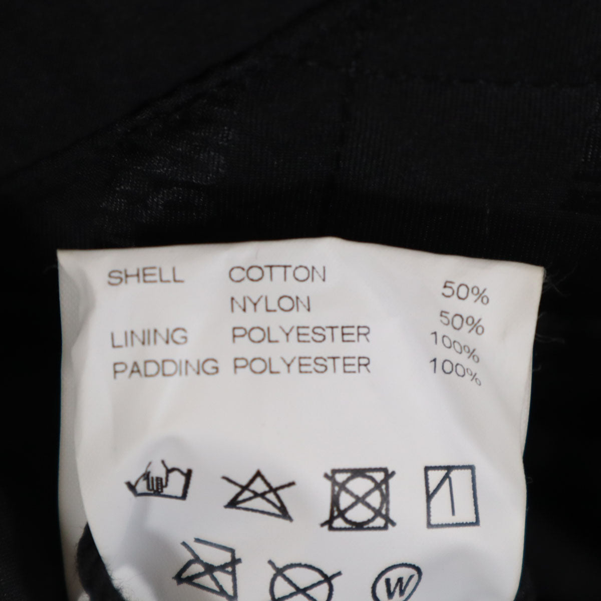 美品 NEIGHBORHOOD ネイバーフッド スタンドカラー ライダースジャケット M ブラック 中綿 メンズ