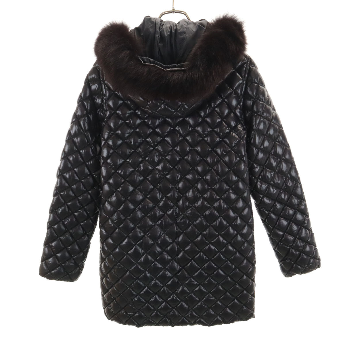 DUVETICA デュベティカ ブルガリア製 ダウンジャケット 40 ブラック系 レディース