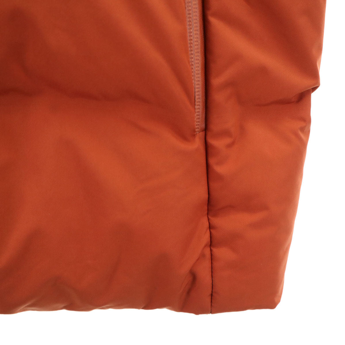 UNIQLO ユニクロ シームレス ダウンパーカー S テラコッタ メンズ