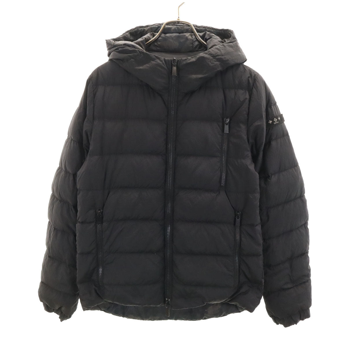 TATRAS タトラス ポーランド製 カモフラ ダウンジャケット 1 グレー系 リバーシブル メンズ