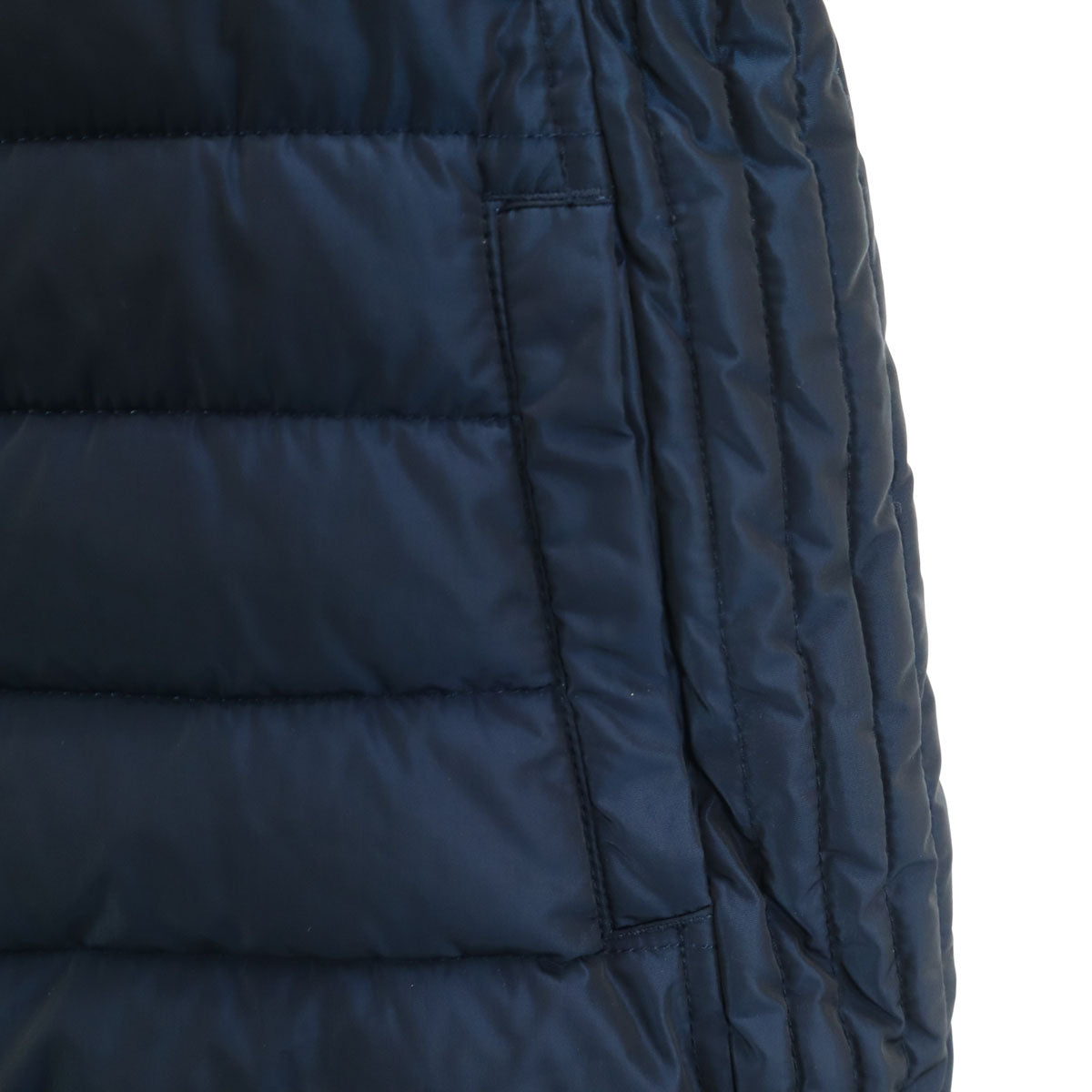 ARMANI JEANS アルマーニジーンズ 中綿ジャケット 40 ネイビー レディース