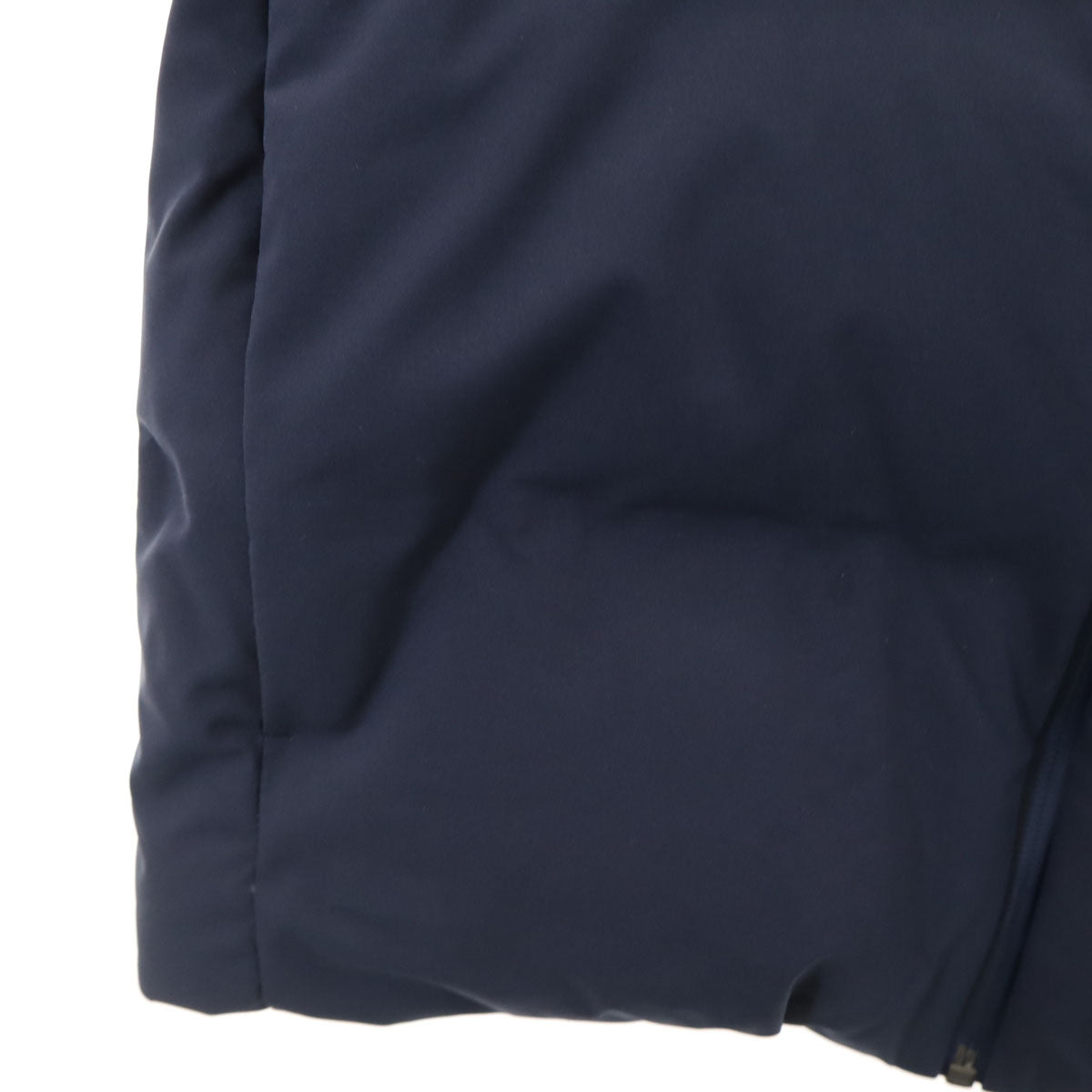UNIQLO ユニクロ シームレス ダウンパーカー L ネイビー メンズ