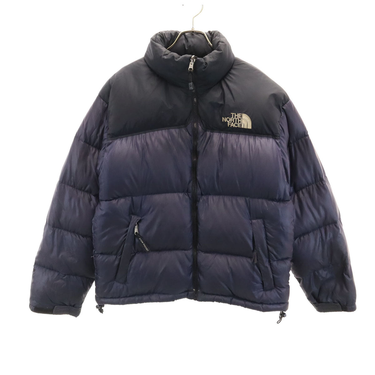 THE NORTH FACE ノースフェイス ヌプシ ダウンジャケット M ネイビー NF002YO メンズ