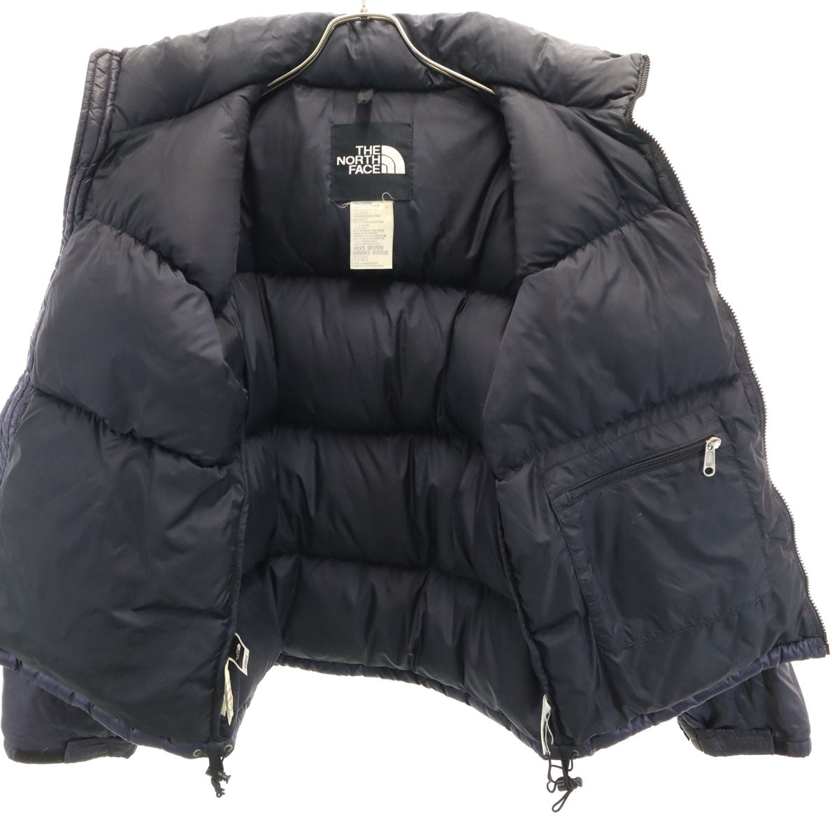 THE NORTH FACE ノースフェイス ヌプシ ダウンジャケット M ネイビー NF002YO メンズ