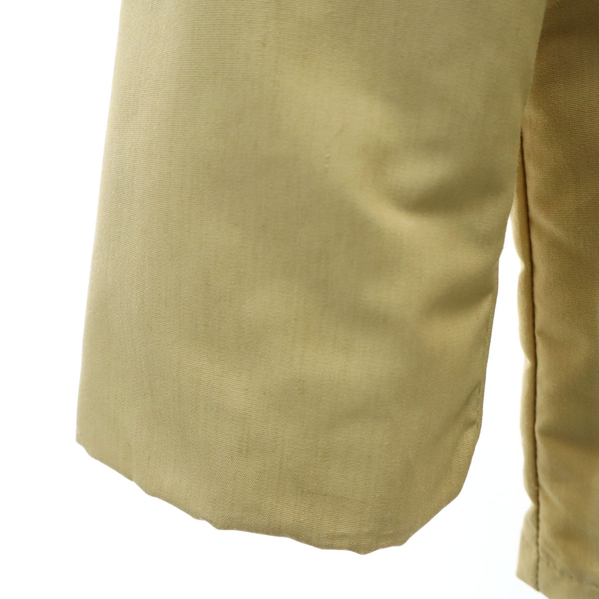 70s ヴィンテージ ミリタリージャケット ベージュ系 裏ボア IDEALジップ メンズ