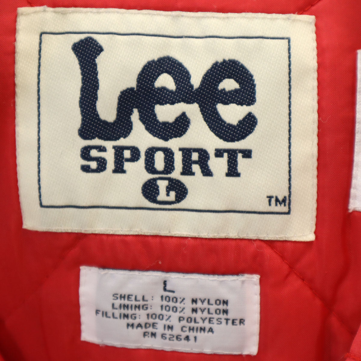 Lee SPORT リースポーツ 90s オールド ハーフジップ ナイロンジャケット L ブラック NBA シカゴブルズ プルオーバー メンズ