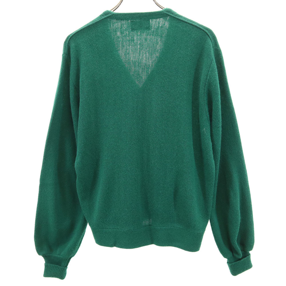 JC PENNEY ジェーシーペニー 70s ヴィンテージ 長袖 アクリル カーディガン M グリーン メンズ