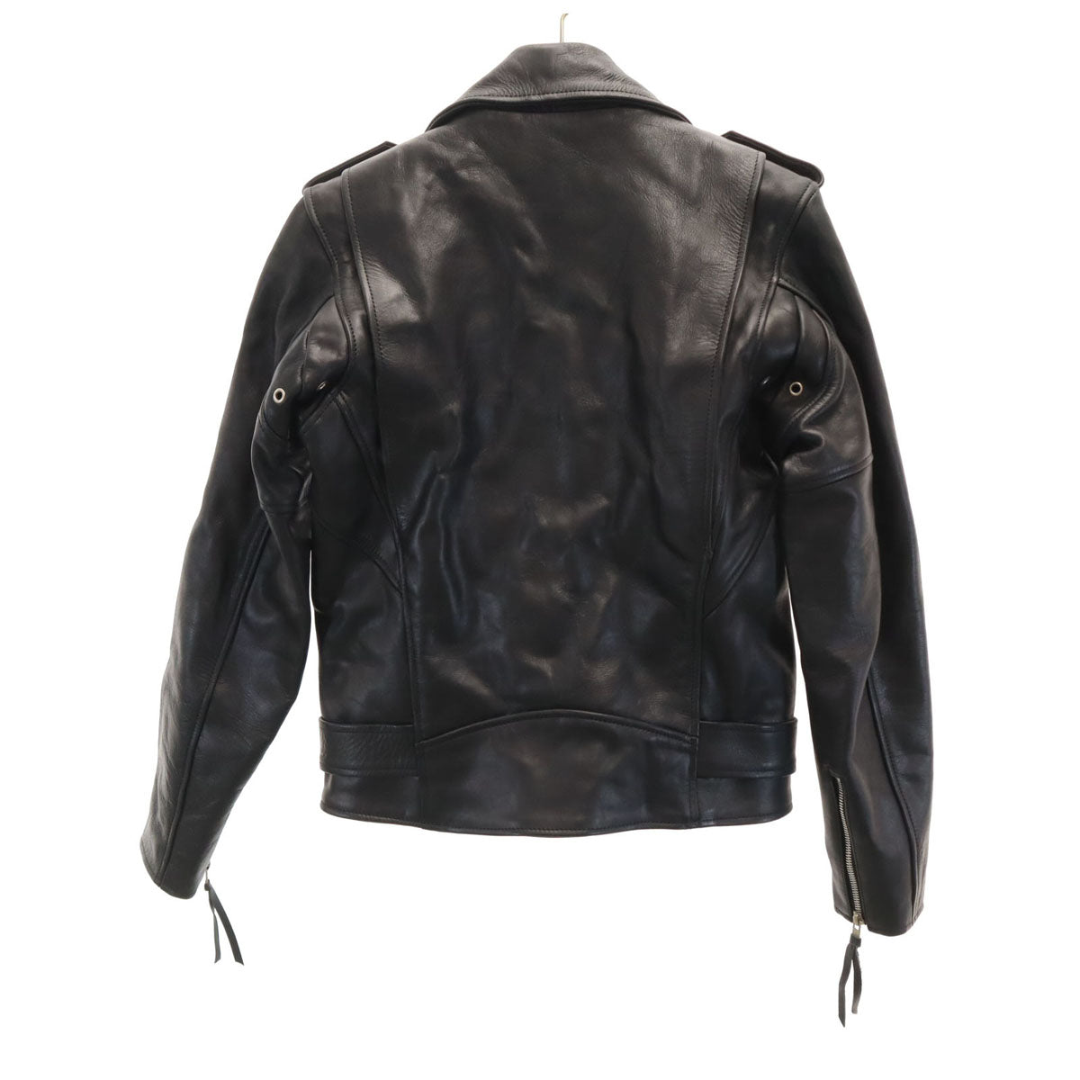 Freedom フリーダム レザー ダブルライダースジャケット 34 ブラック メンズ