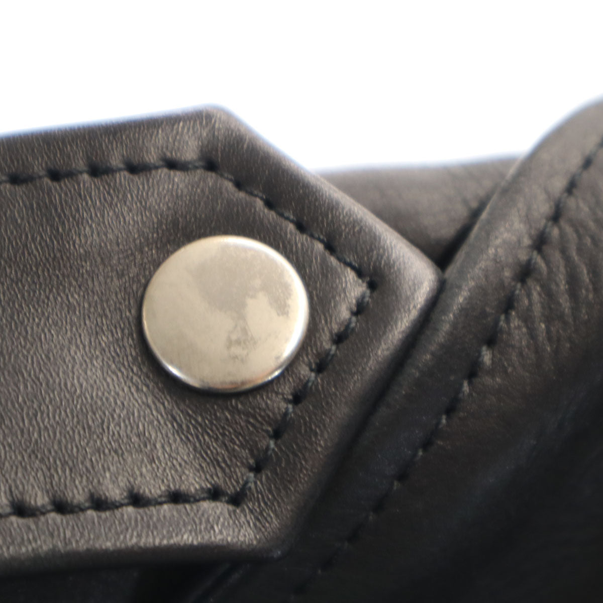 Freedom フリーダム レザー ダブルライダースジャケット 34 ブラック メンズ