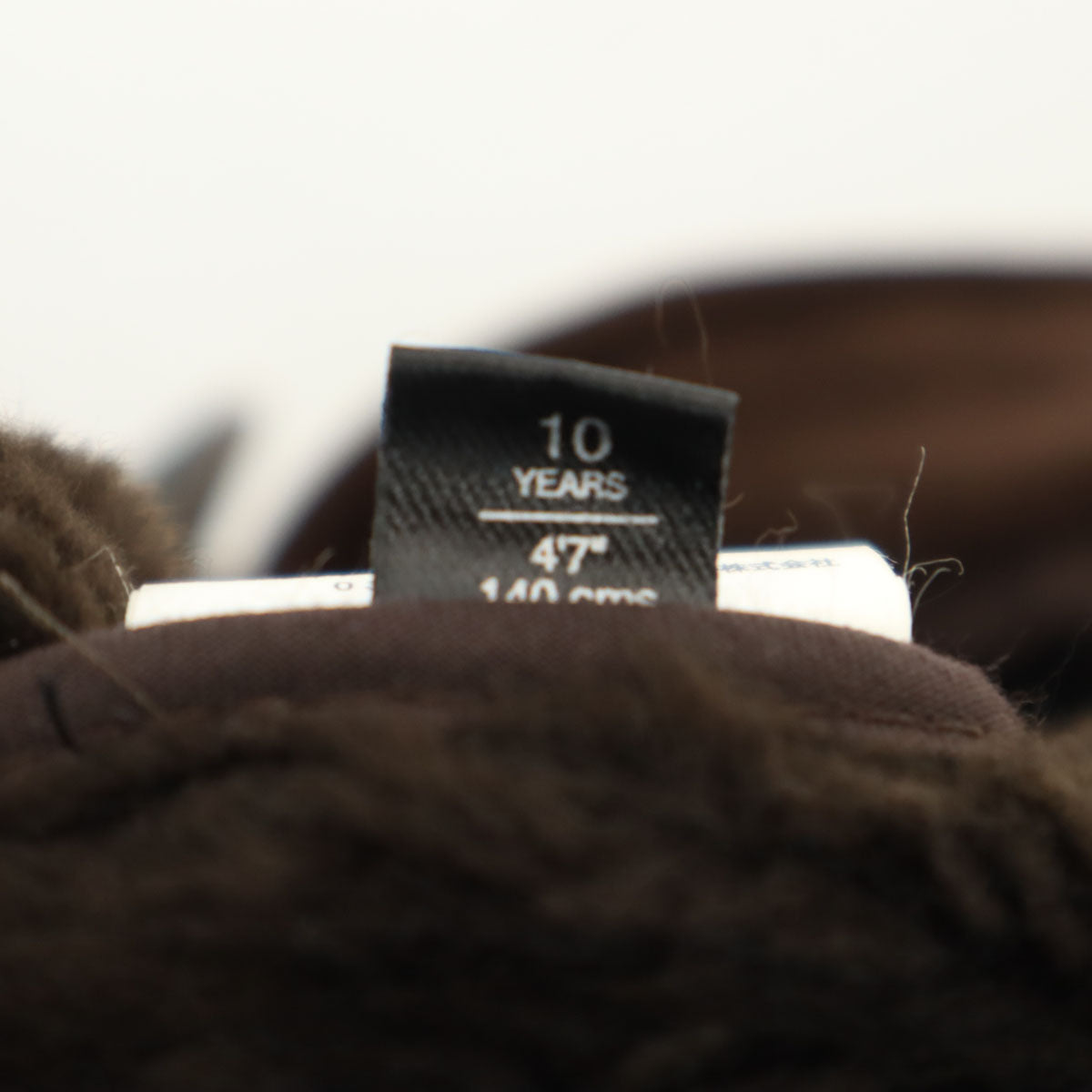 Gloverall グローバーオール 英国製 ダッフルコート 140 ブラウン キッズ