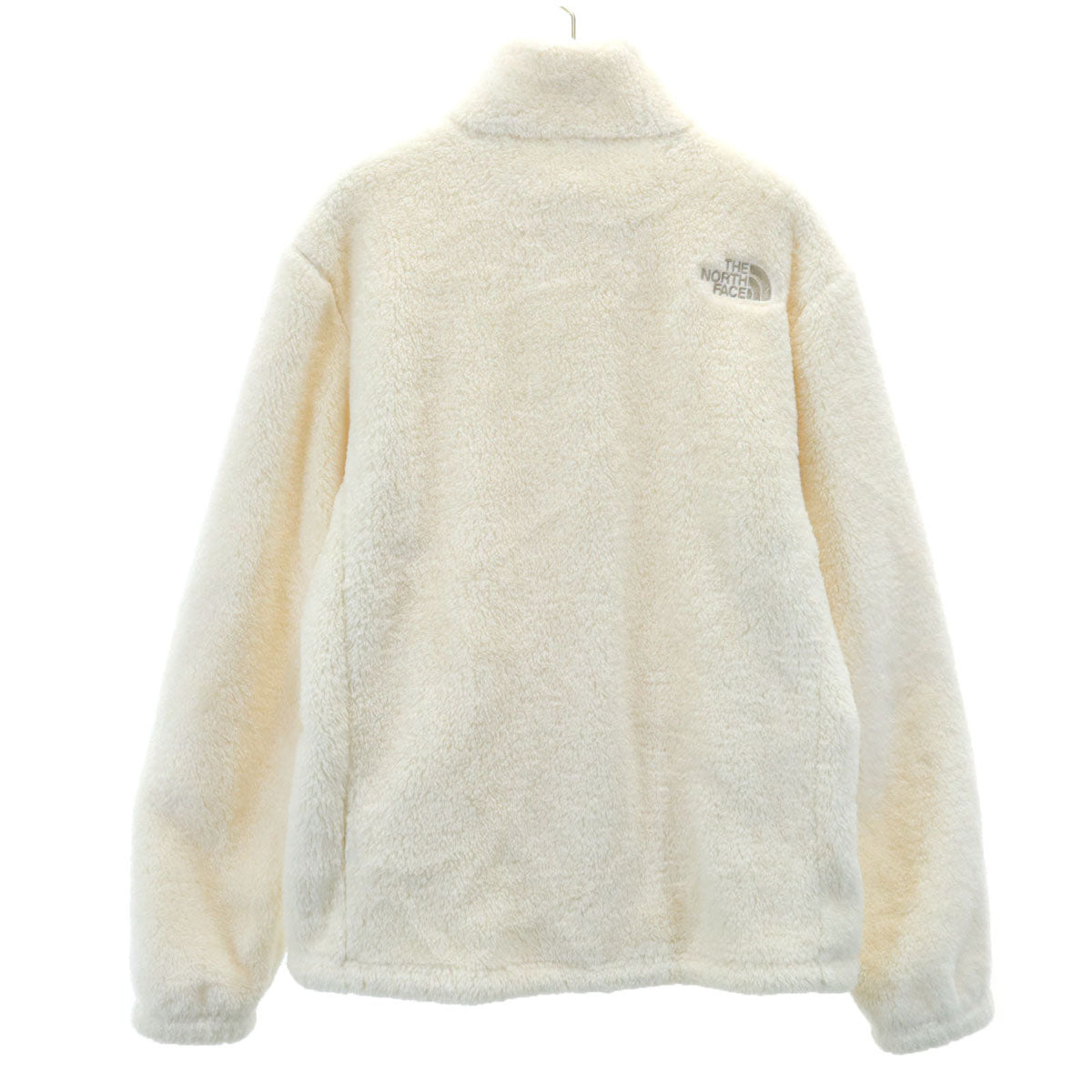 美品 THE NORTH FACE ザノースフェイス フリースジャケット M クリーム系 アウトドア NJ4FP57K メンズ