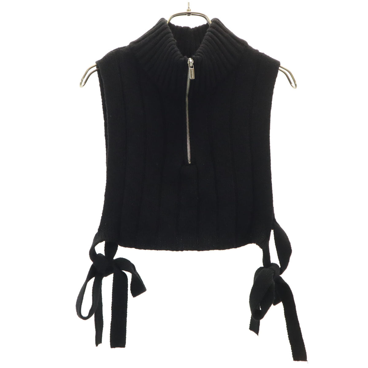 MAISON SPECIAL メゾンスペシャル ニットベスト FREE ブラック レディース