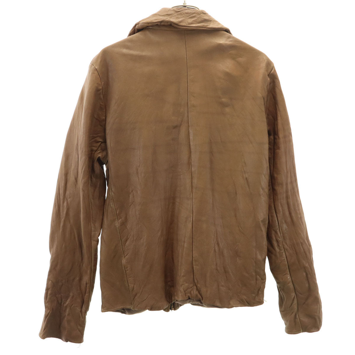 TROVE トローヴ 牛革 レザージャケット 2 ブラウン メンズ