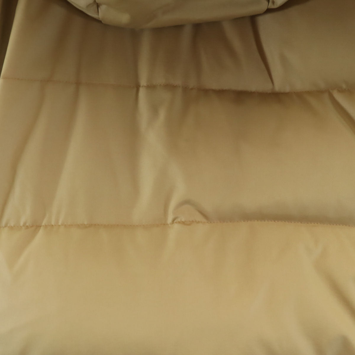 BURBERRY LONDON BLUE LABEL バーバリー ロンドン ブルーレーベル ダウンジャケット 38 ベージュ ラクーンファー付き レディース