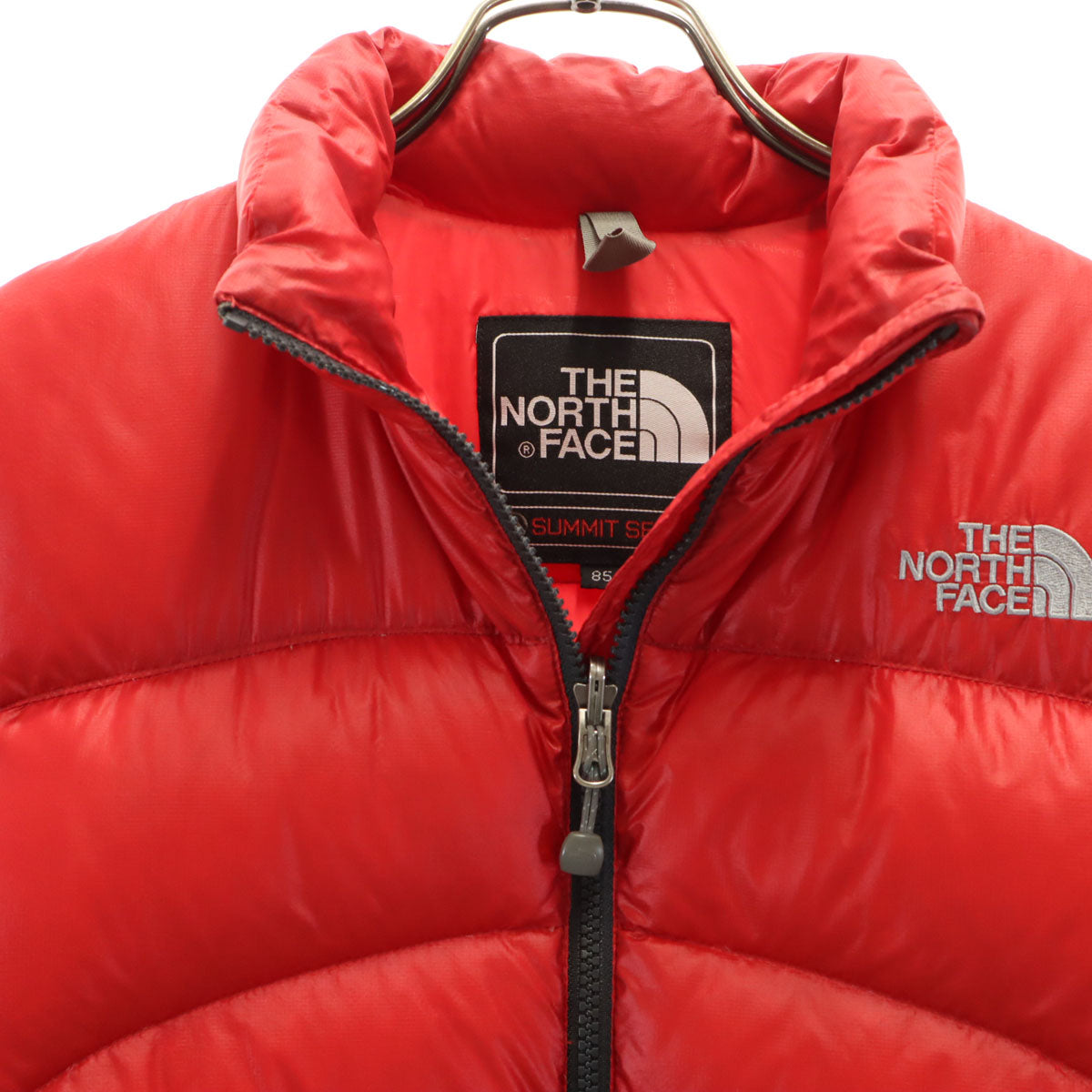 THE NORTH FACE ノースフェイス サミットシリーズ ダウンジャケット 85 レッド NDW9691Z アウトドア ポケッタブル レディース
