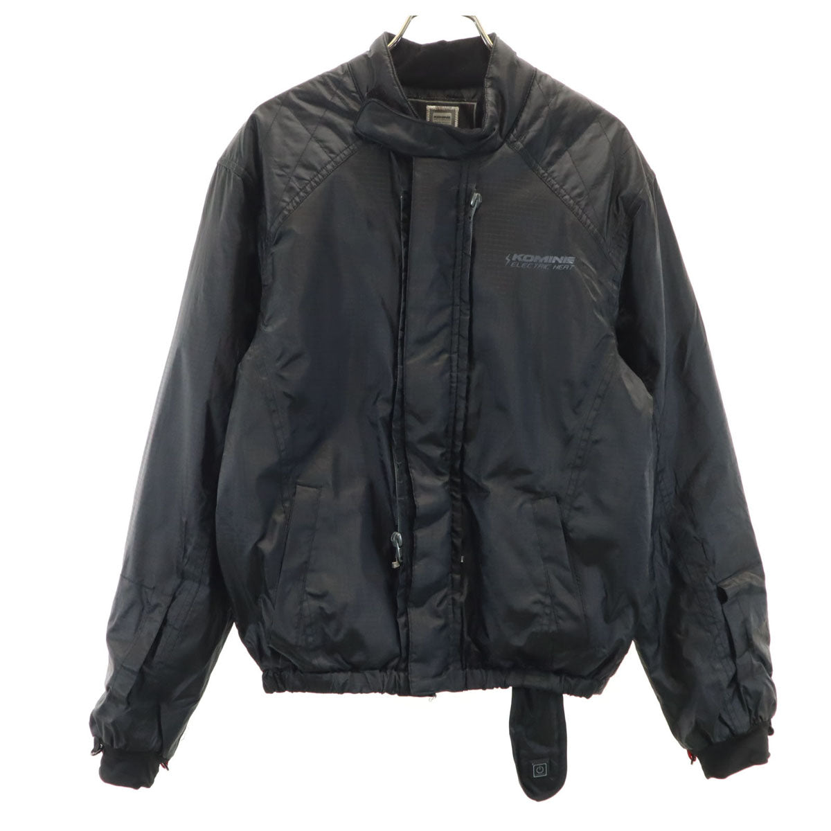 KOMINE コミネ オートバイ 12Vエレクトリックウォームシステムインナー ジャケット M ブラック 中綿 電熱ライニング メンズ