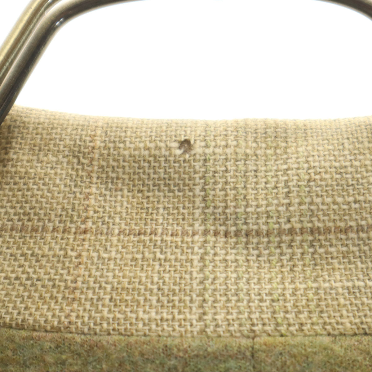 Chloe クロエ チェック柄 ダブルブレスト ジャケット 40 ベージュ レディース