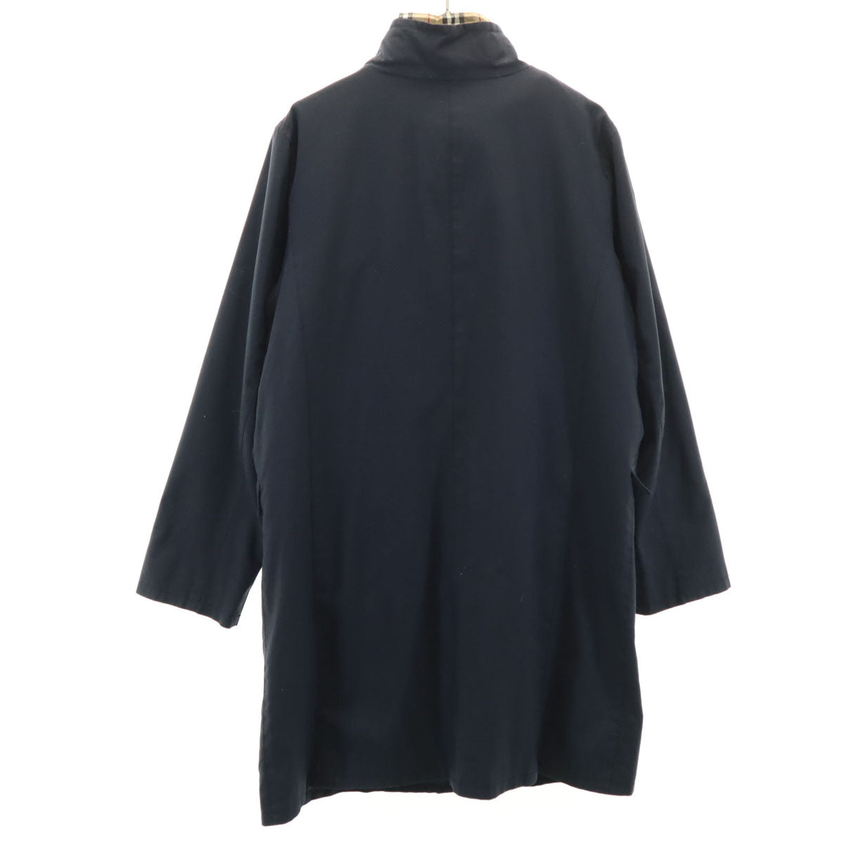 Burberrys Blue label バーバリーズブルーレーベル 90s オールド ナイロンジャケット 38 ネイビー ベストライナー付き 三陽商会 レディース