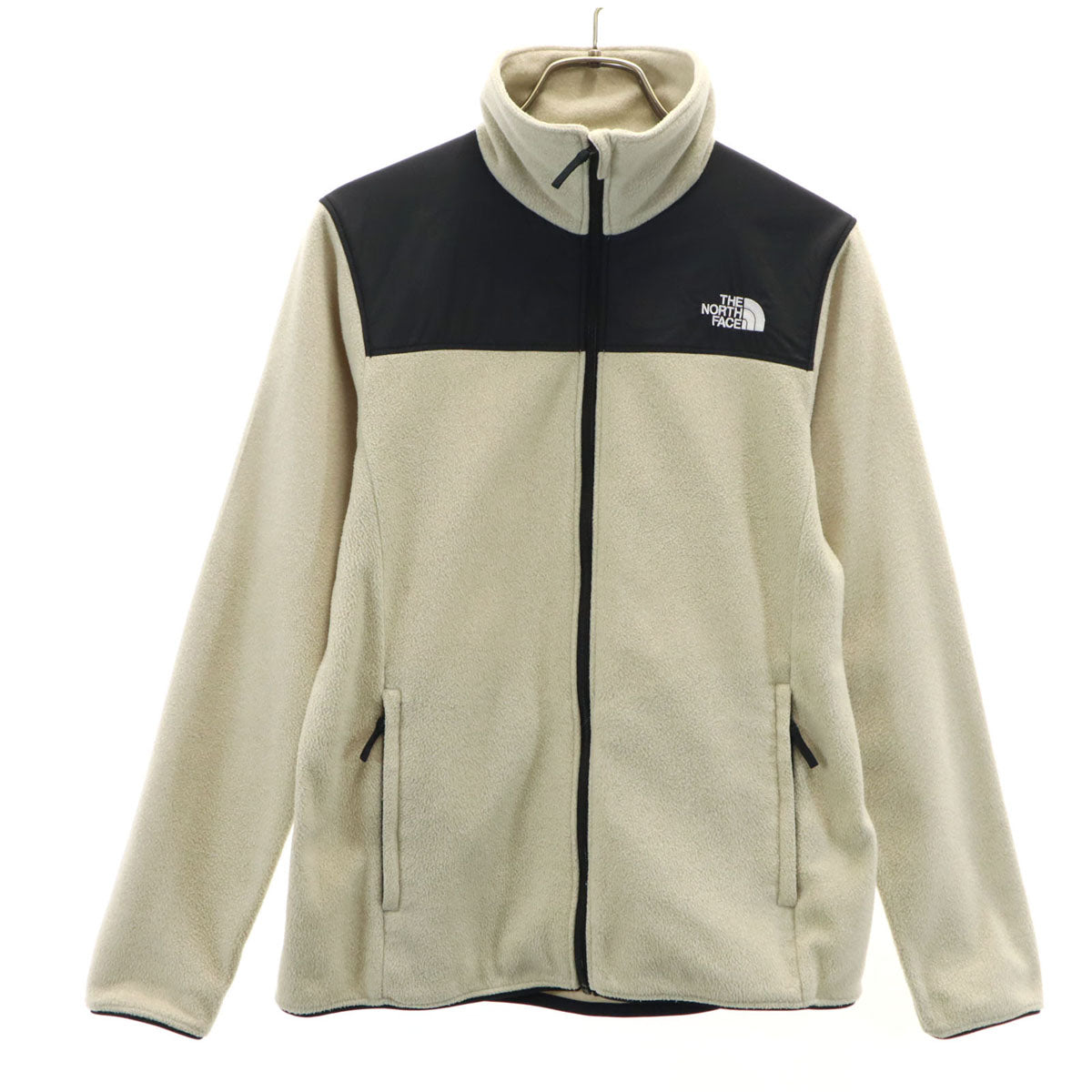 THE NORTH FACE ザノースフェイス マウンテンバーサマイクロ フリースジャケット M ベージュ系 アウトドア NLW72504 レディース