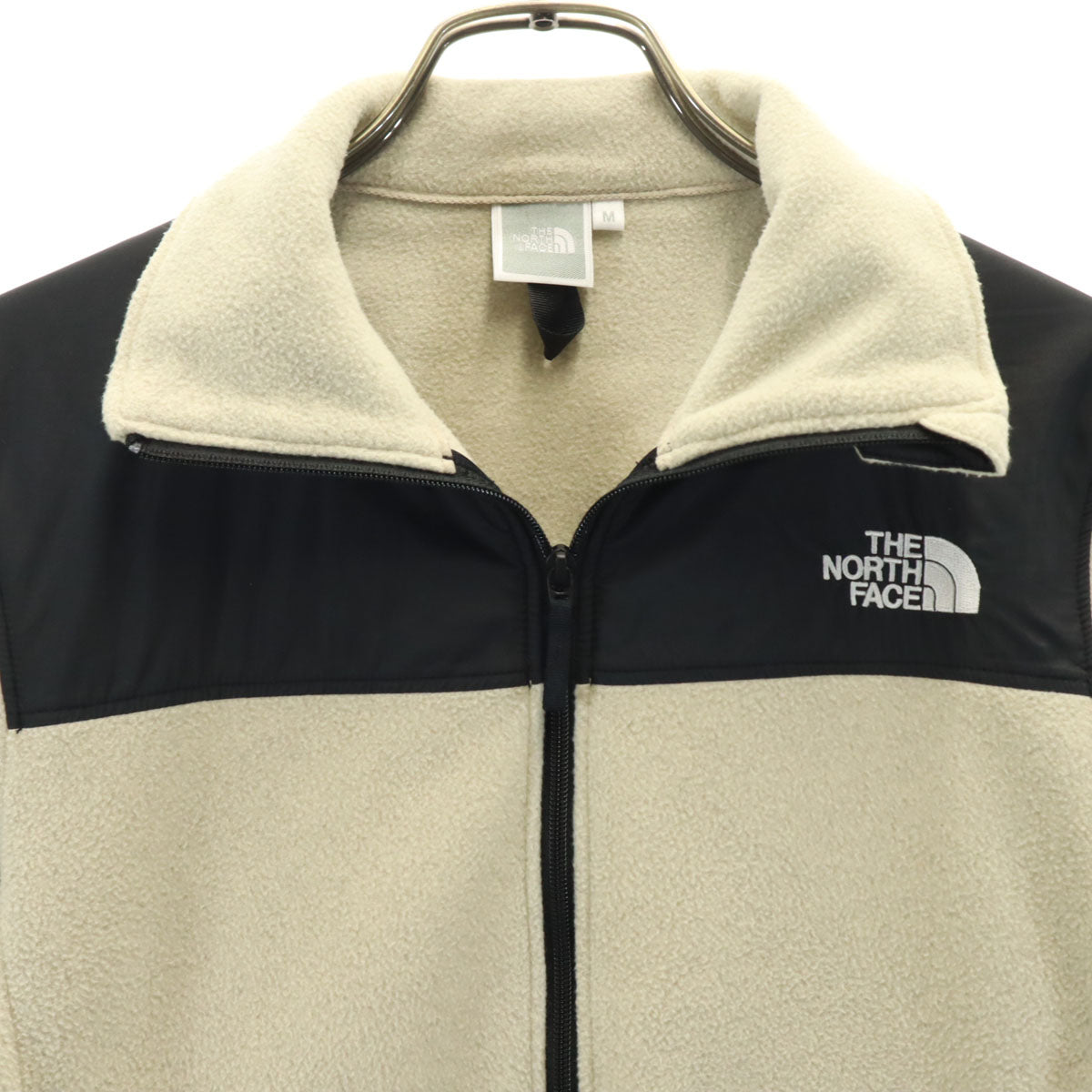 THE NORTH FACE ザノースフェイス マウンテンバーサマイクロ フリースジャケット M ベージュ系 アウトドア NLW72504 レディース