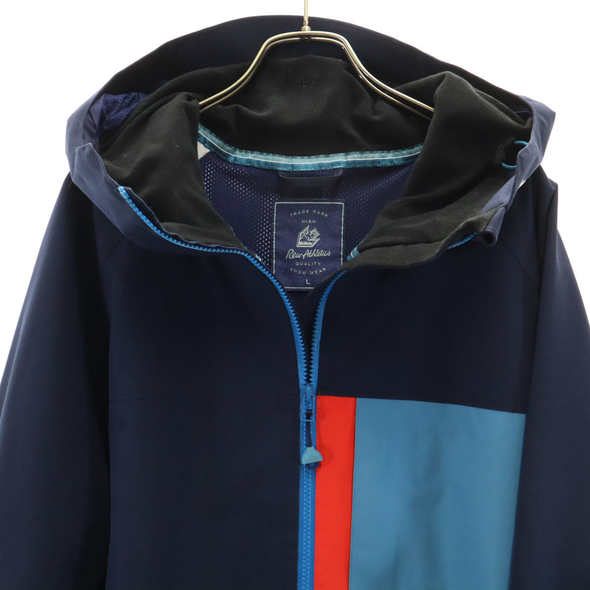 rew athletics ゴアテックス スノーボード ジャケット L ネイビー 裏メッシュ メンズ