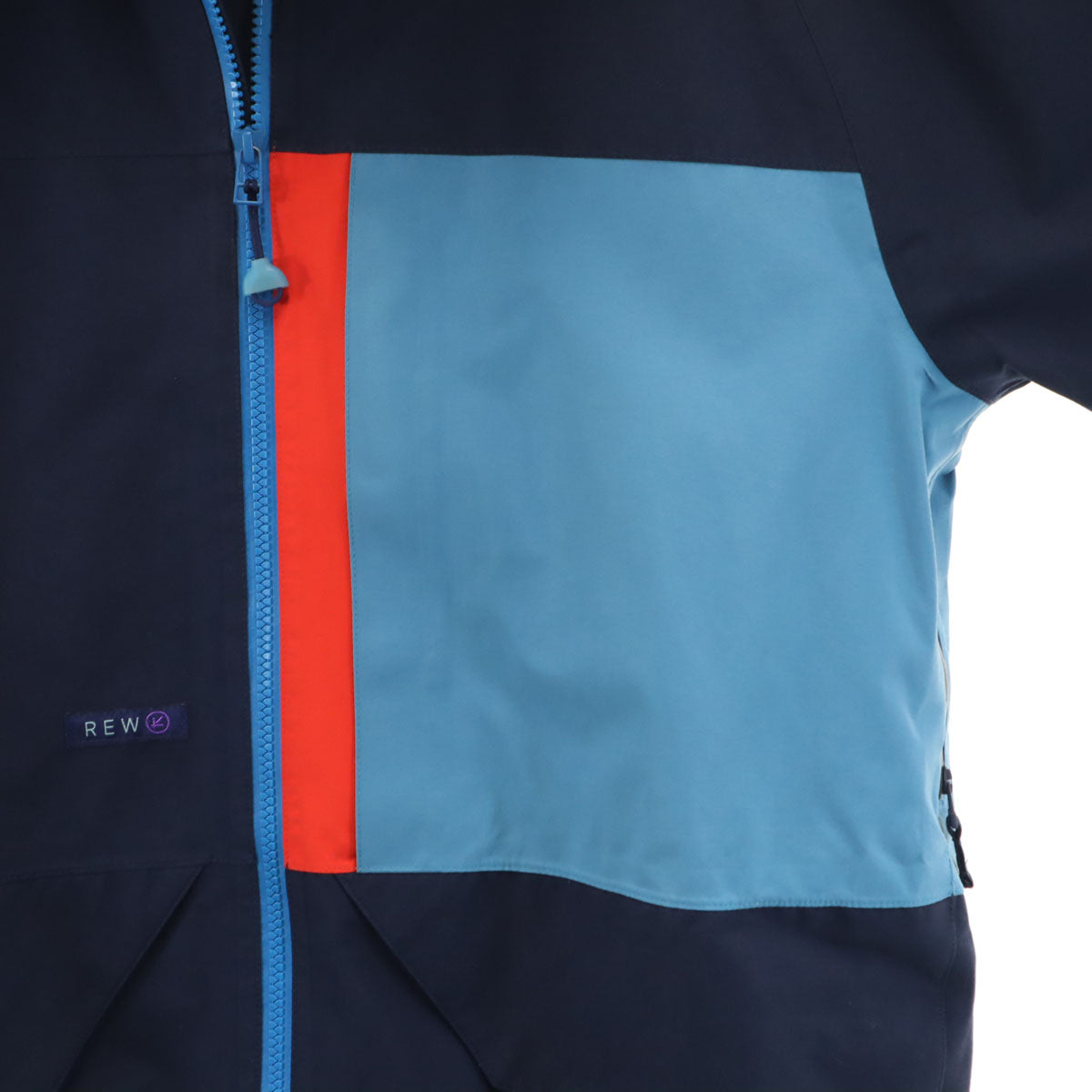 rew athletics ゴアテックス スノーボード ジャケット L ネイビー 裏メッシュ メンズ