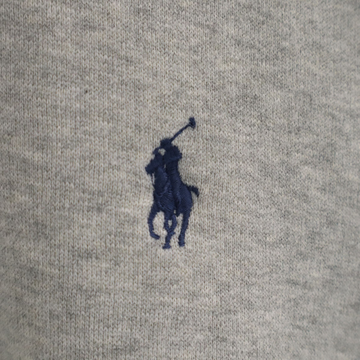 未使用 POLO RALPH LAUREN ポロラルフローレン 長袖 ポロシャツ XL グレー 裏起毛 メンズ