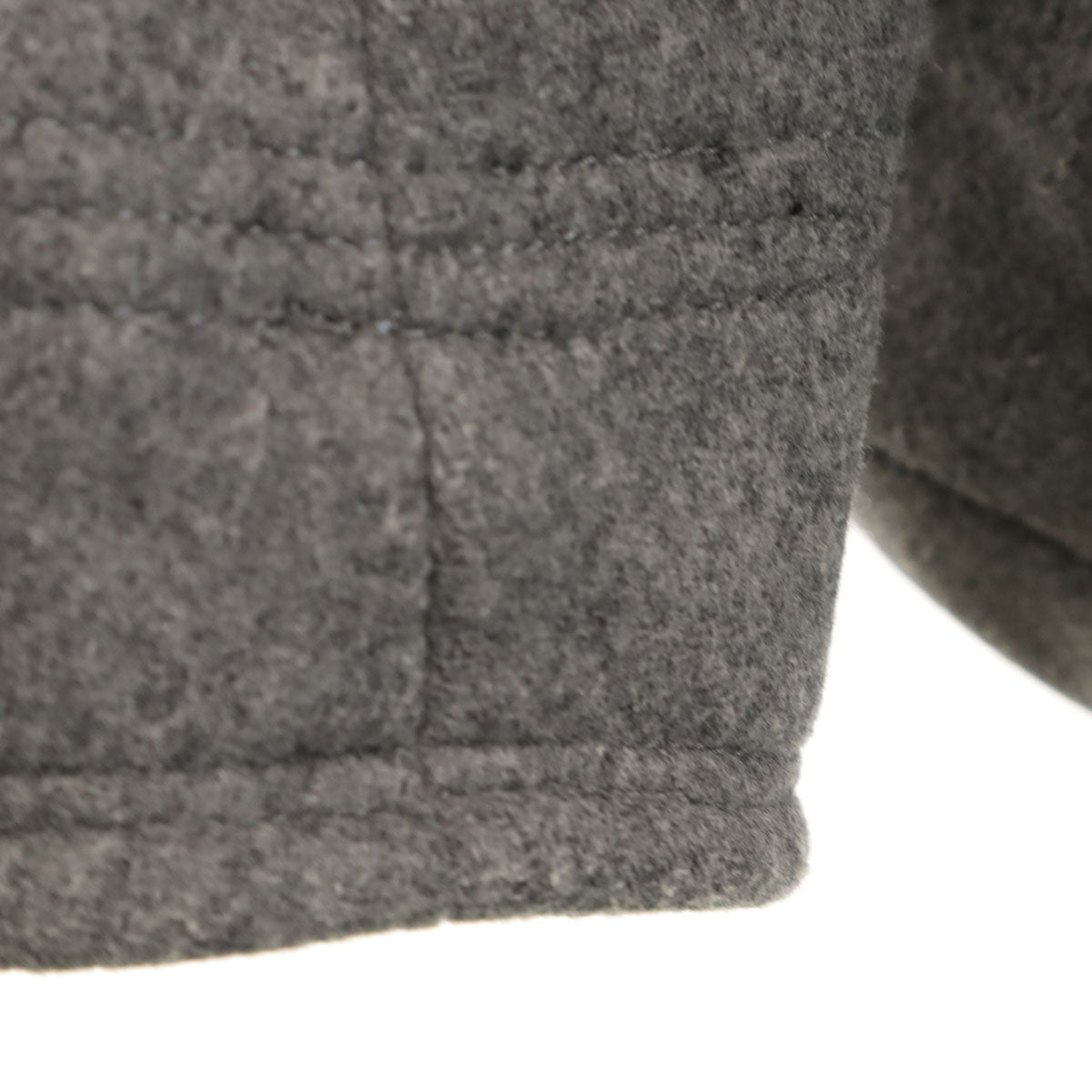 nonnative ノンネイティブ 日本製 ウールブレンド パイロット コート 2 グレー Pコート メンズ