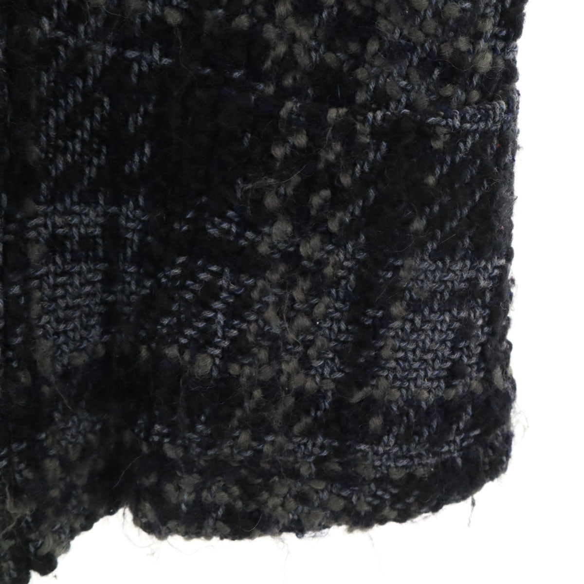 Emporio Armani エンポリオアルマーニ イタリア製 ウールジャケット 40 ネイビー系 レディース