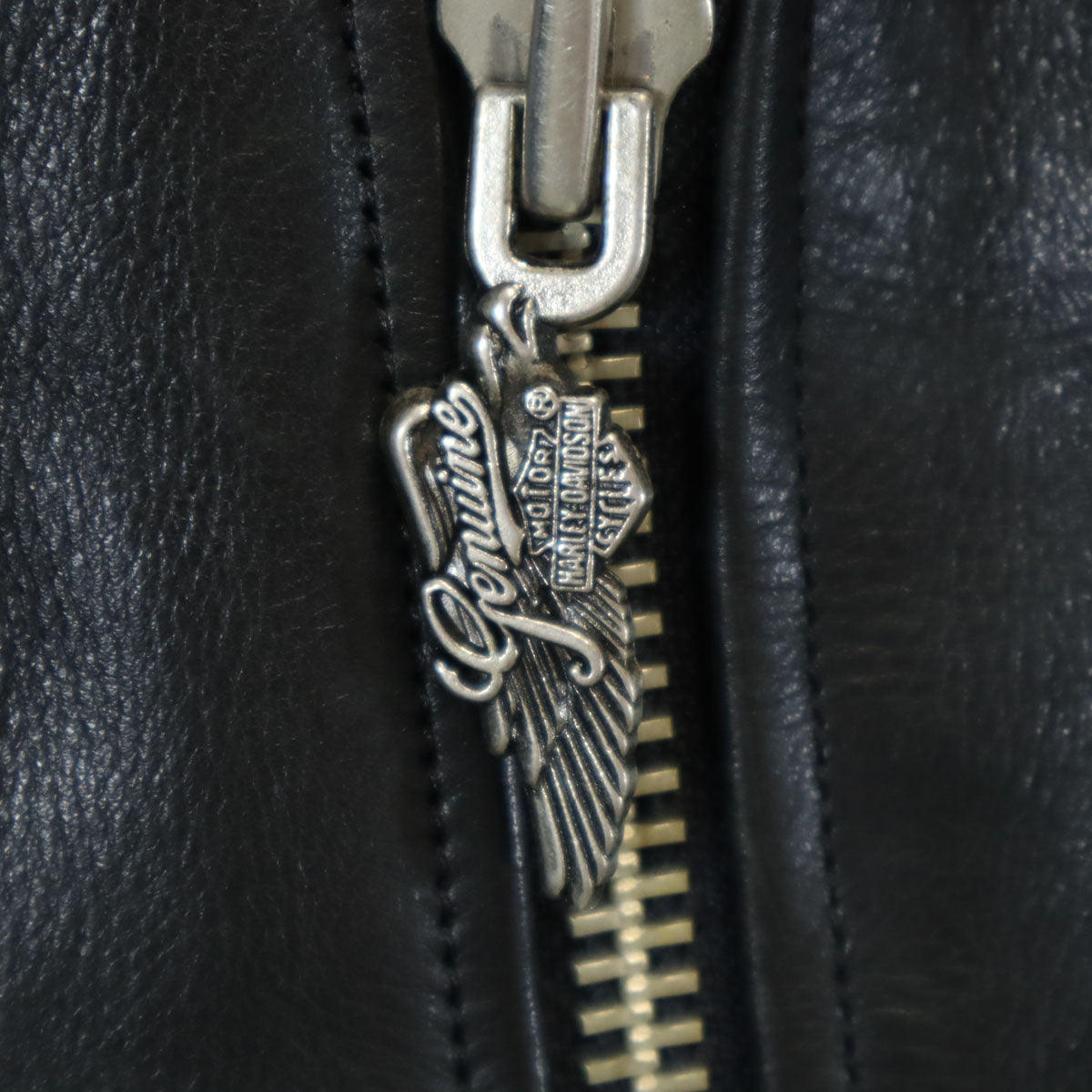 HARLEY DAVIDSON ハーレーダビッドソン 90s オールド レザー ダブルライダースジャケット M ブラック メンズ