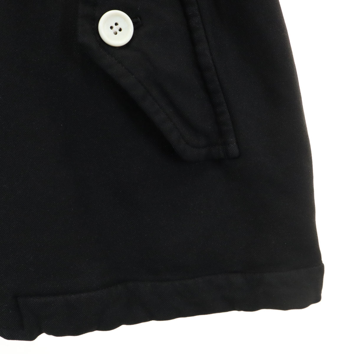 BLACK COMME des GARCONS ブラックコムデギャルソン 2014年 日本製 ピーコート L ブラック系 メンズ