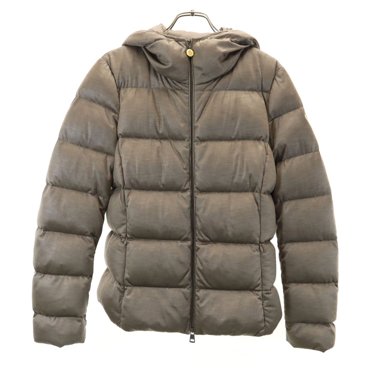 MONCLER モンクレール ハンガリー製 ダウンジャケット 2 グレージュ レディース