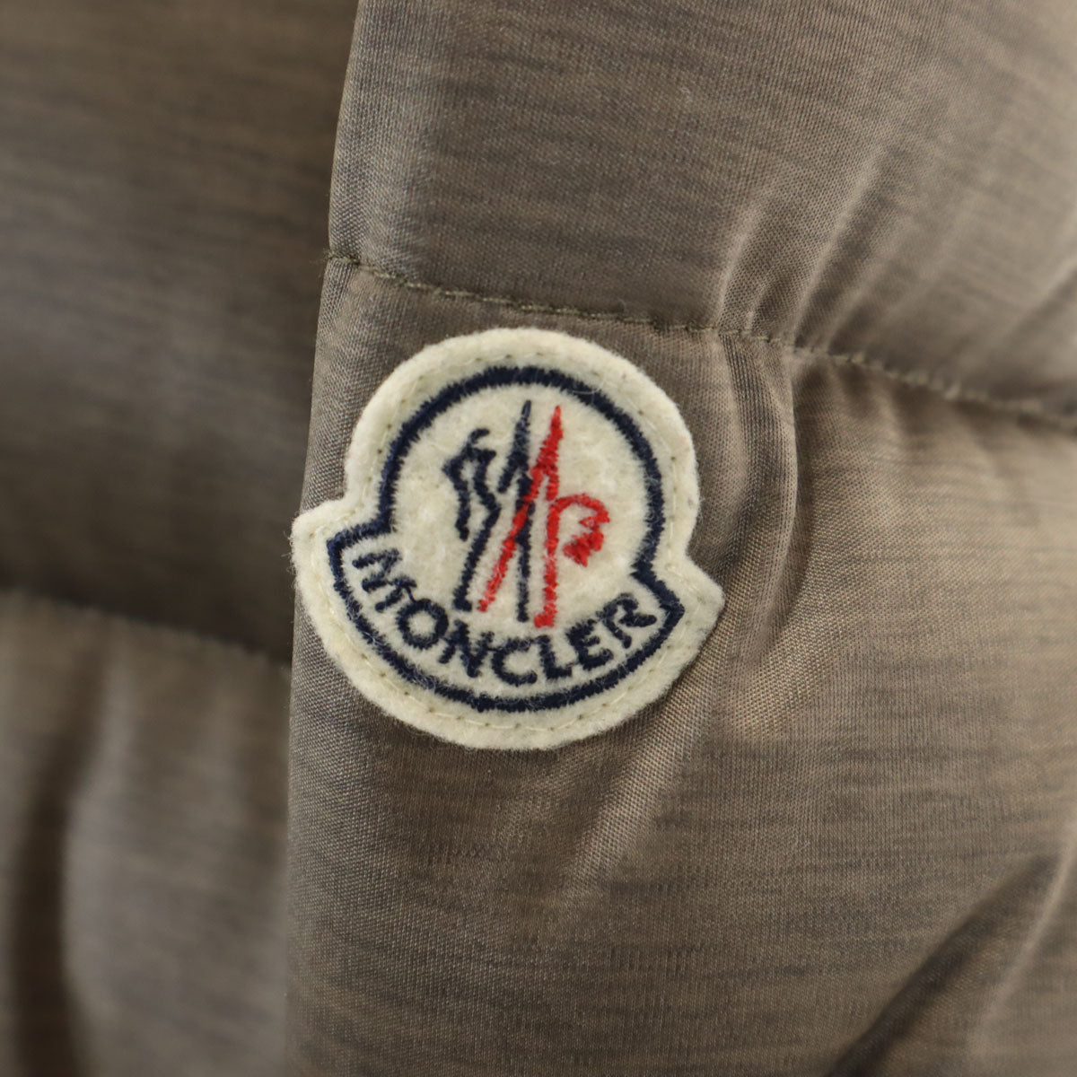 MONCLER モンクレール ハンガリー製 ダウンジャケット 2 グレージュ レディース